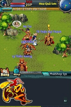 chơi game tây du ký dành cho diện thoại