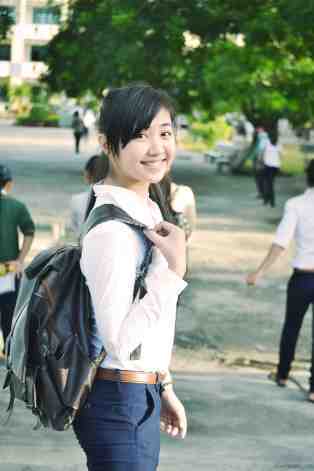 hot girl xíu cool đi thi, hình girl xinh, kute nhất