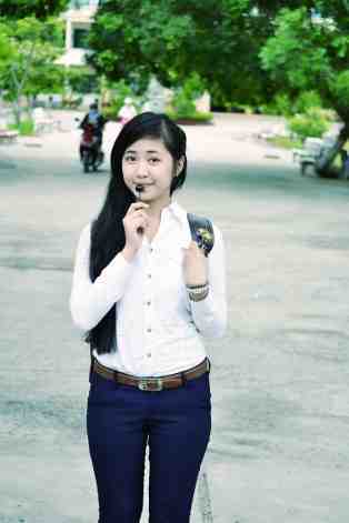 hot girl xíu cool đi thi, hình girl xinh, kute nhất